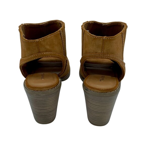 Chunky Heel Peep Toe Booties by Maurices - Picture 5 of 9